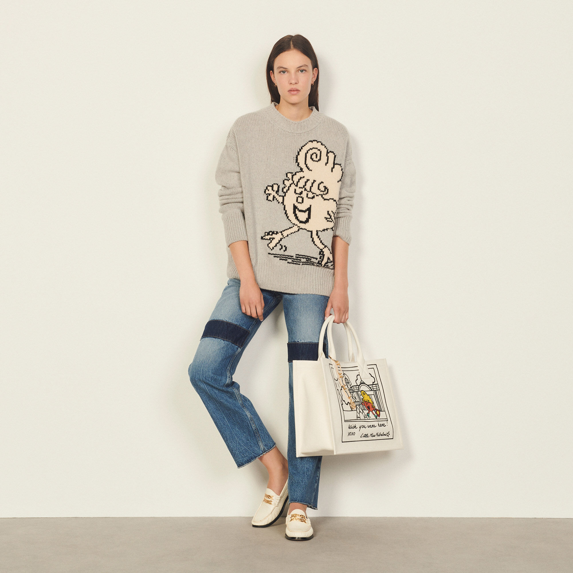 Fabulous Pull en laine et cachemire Sandro Paris
