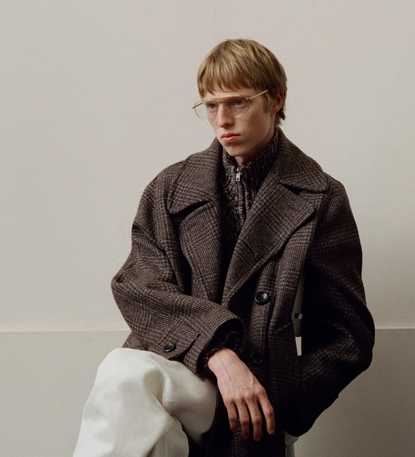 Manteau marron homme - Sandro Paris