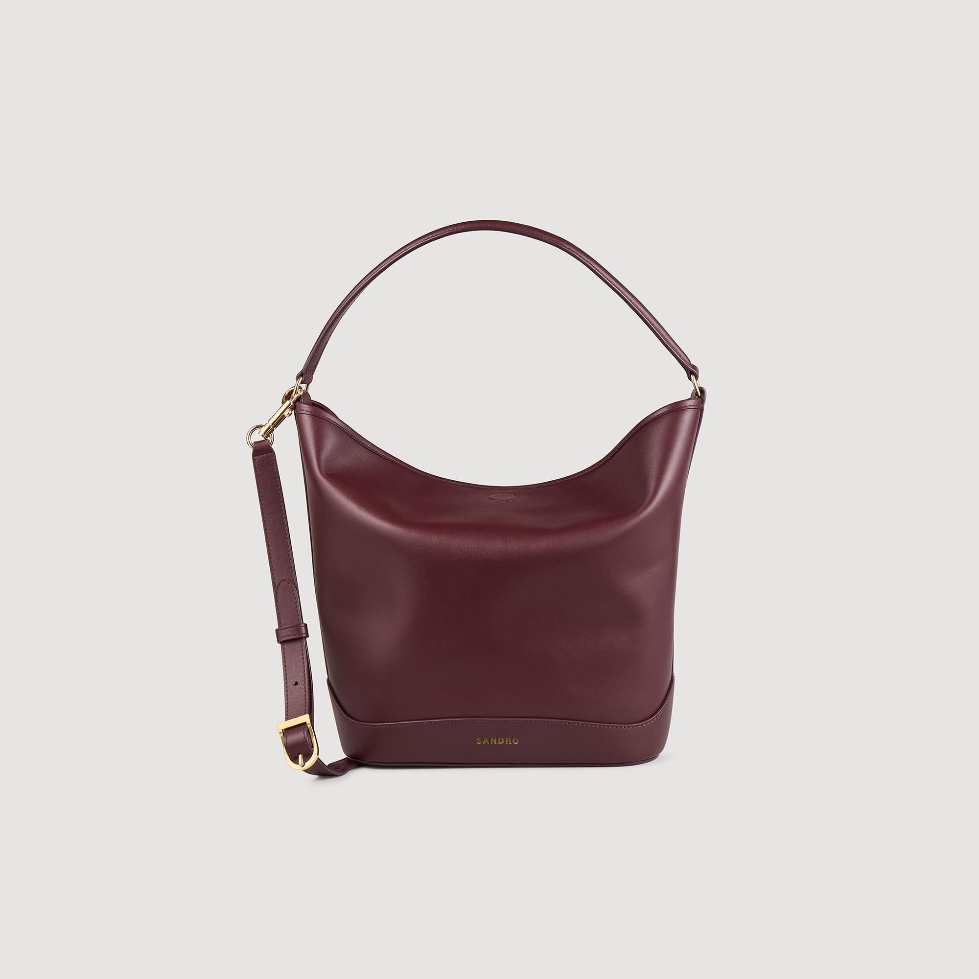 Tangoso Leather bucket bag