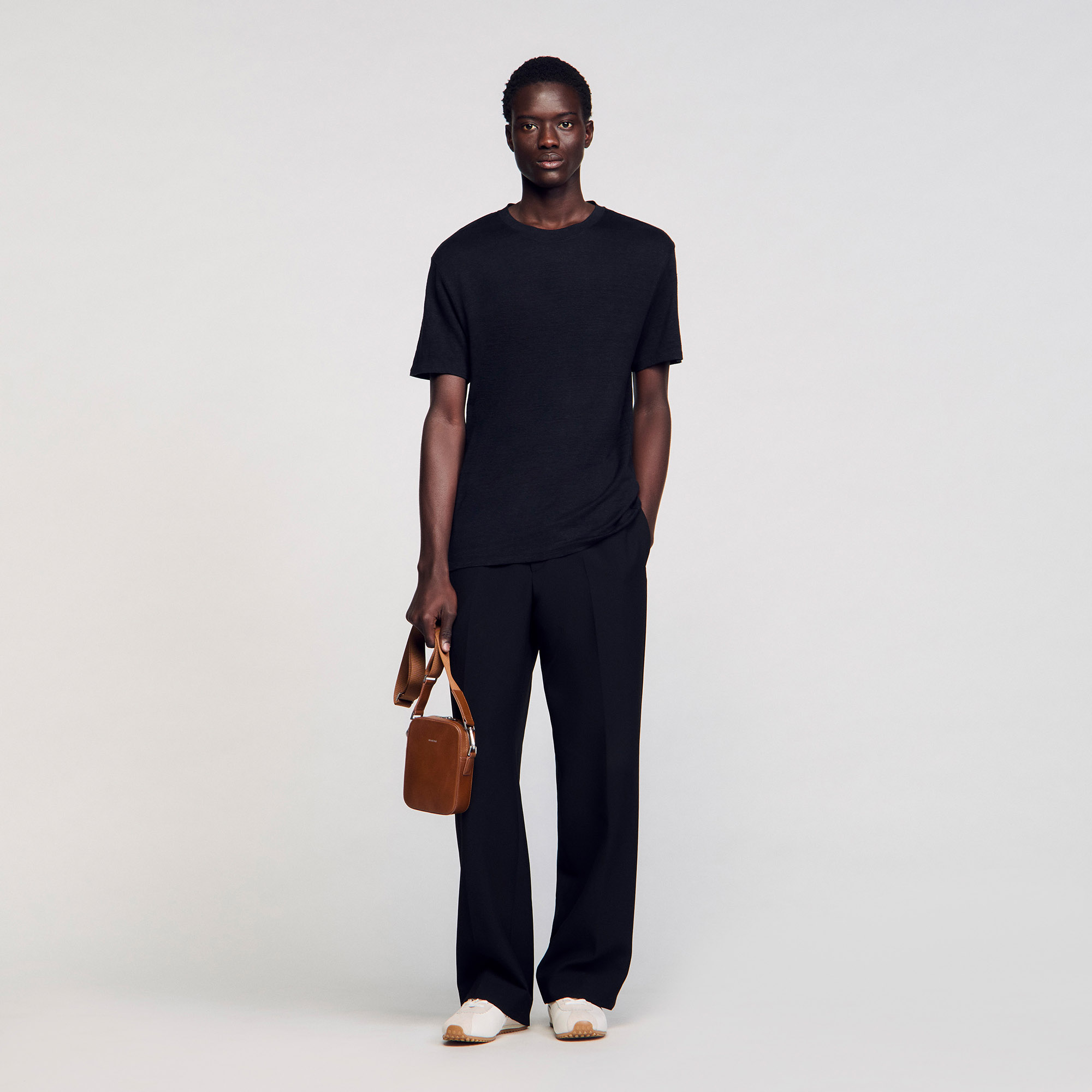 [RECTO] / ☆ 25SS CASHMERE BLEND LOOSE FIT T-SHIRT / BLACK RECTO - Official Website