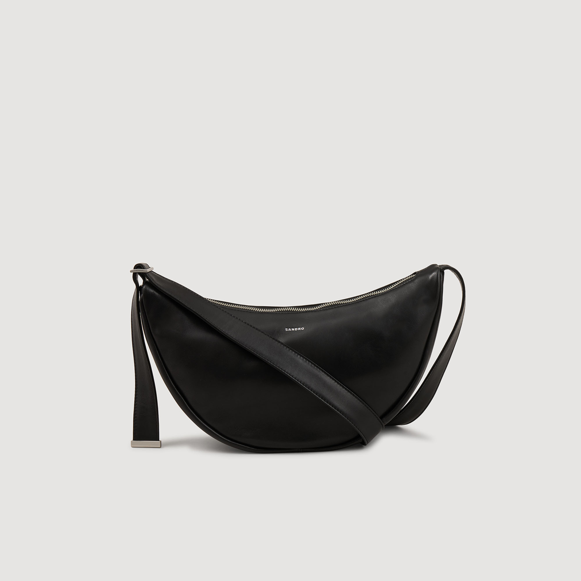CRONOS compact shoulder BAG【BLACK】 Sandro_SHASA01538-20_H_1.jpg