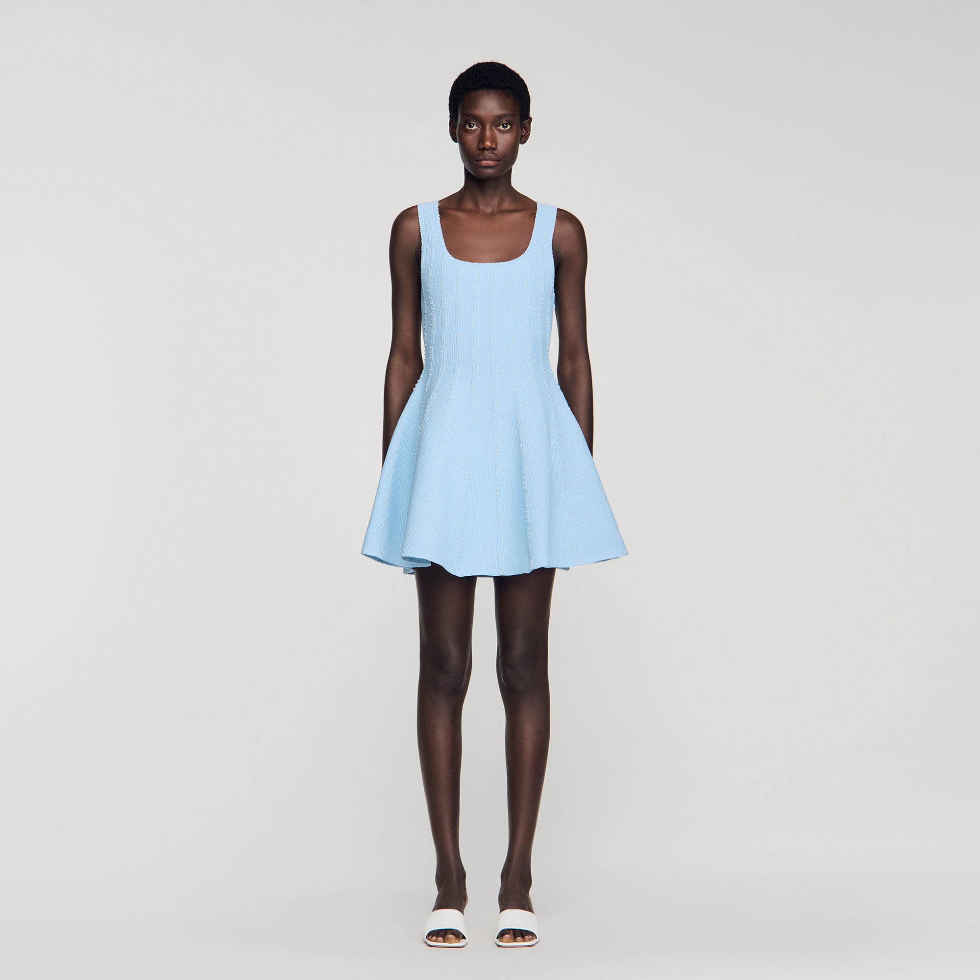 SANDRO 24FW ミニドレス Sandro_SFPRO04830-40_F_1.jpg